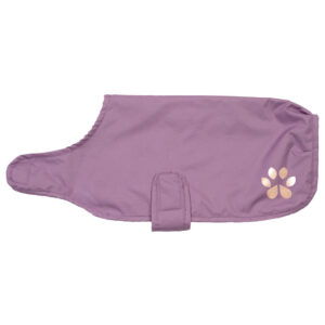 Regenhundemantel Flieder